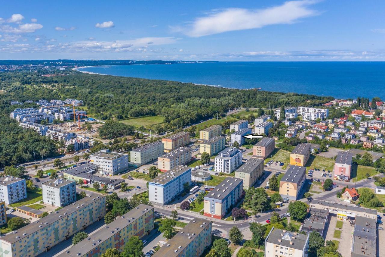 Apartamento Apartament Blue Brzezno Prostywynajem Gdansk Brzezno Exterior foto