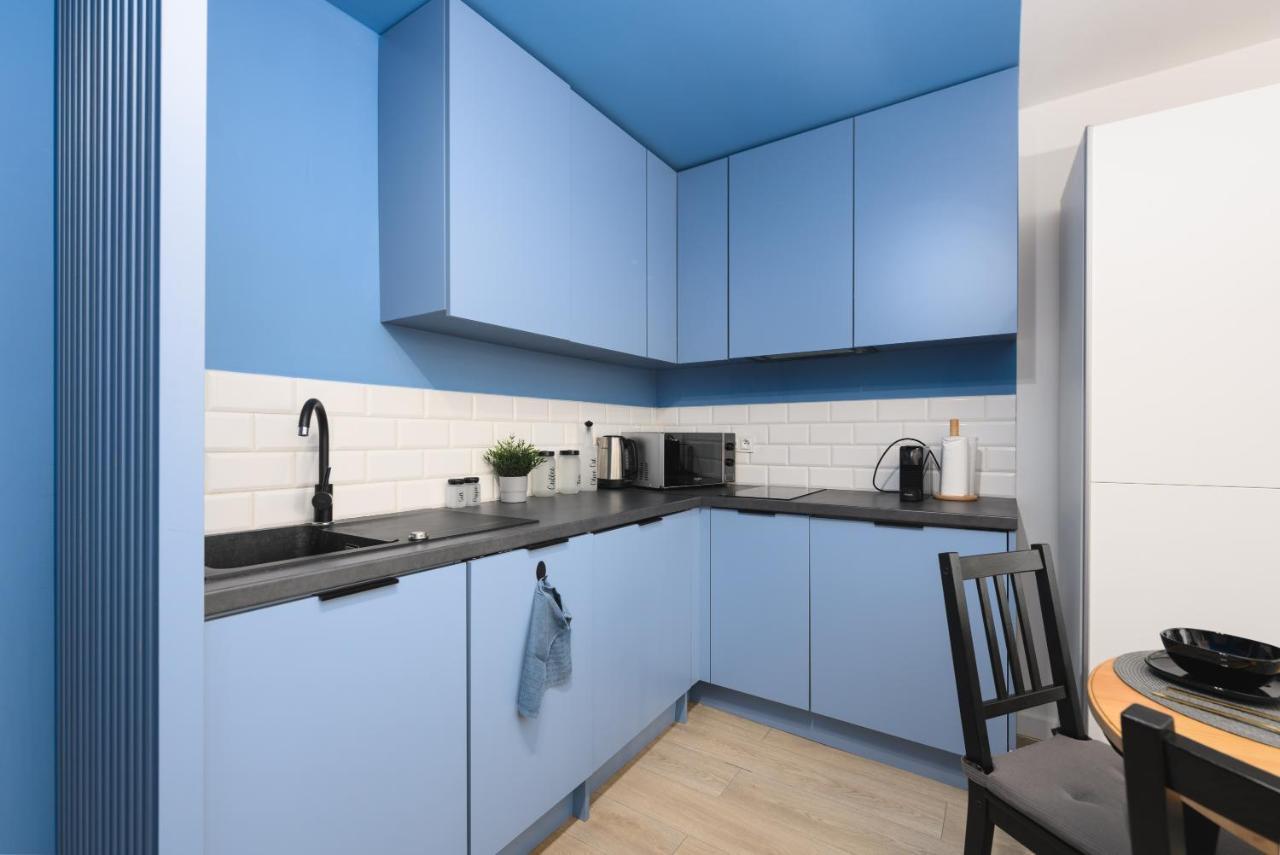 Apartamento Apartament Blue Brzezno Prostywynajem Gdansk Brzezno Exterior foto