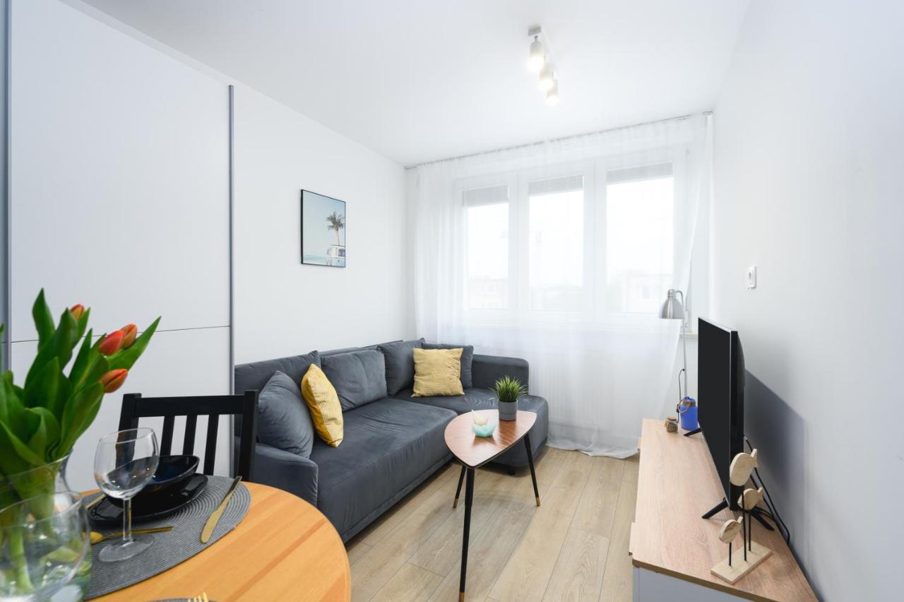 Apartamento Apartament Blue Brzezno Prostywynajem Gdansk Brzezno Exterior foto